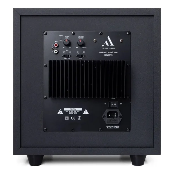 Argon Audio Malmö SUB 10 Siyah Subwoofer - Görsel 6