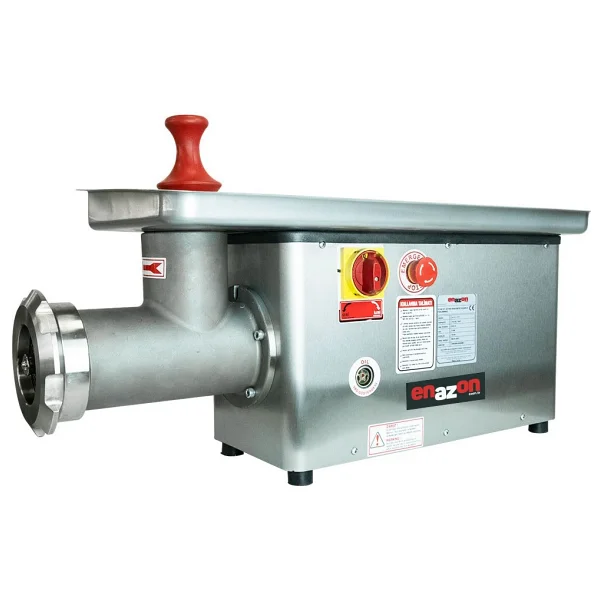 Enazon 32 No Et Kıyma Makinesi (380V Sanayi Elektriği Trifaze) 2,2 Kw 3 Hp (Beygir) - Gri - Görsel 2