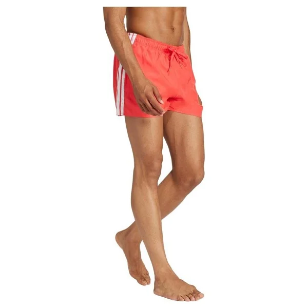 Adidas 3-Stripes JD4233 Kırmızı Erkek Deniz Şortu - Görsel 3