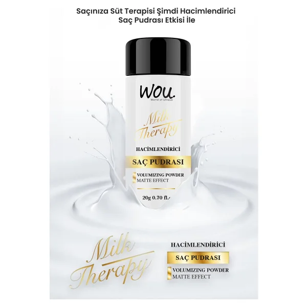 Wou Milk Therapy 20 gr Saç Pudrası - Görsel 2