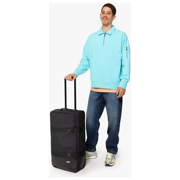 Eastpak Icon Travel"r M Tekerlekli Valiz Çanta - EK0A5BKM4T61 - Siyah - Görsel 3