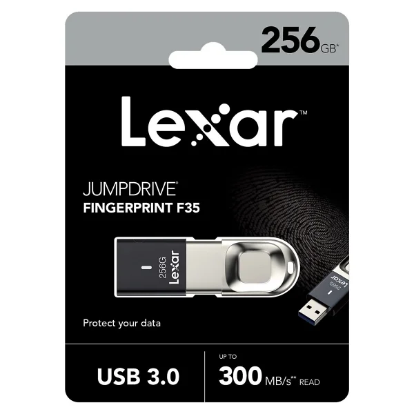 Lexar JumpDrive F35 Pro LJDF35P256G-RNBNG 256 GB Flash Bellek - Görsel 3
