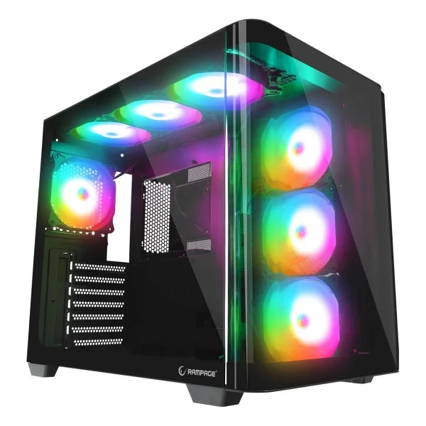 Rampage Loopy Plus ARGB Fanlı 950 W ATX Oyuncu Kasası - Görsel 6