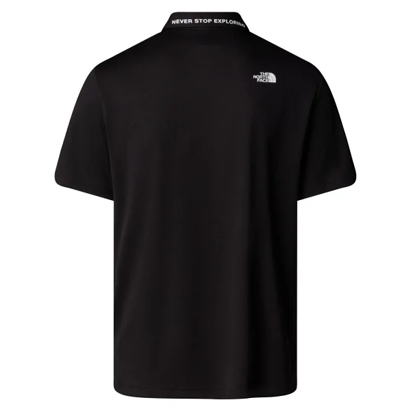The North Face New Tanken NF0A8CRUJK31 Siyah Kısa Kollu Polo Yaka Erkek Tişört - Görsel 4