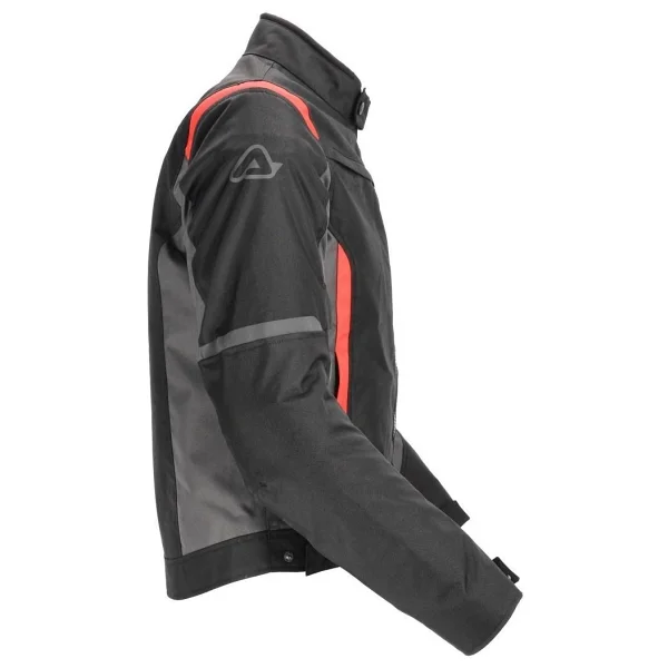 Acerbis CE X-Mat 2.0 Erkek Siyah-Kırmızı Yazlık Motosiklet Montu - Görsel 3