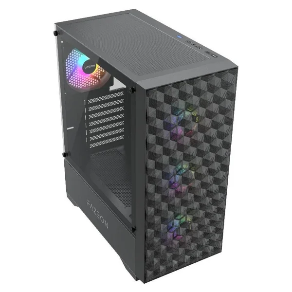 Fazeon F6 F6A650BBM ARGB Fanlı 650 W ATX Oyuncu Kasası - Görsel 3