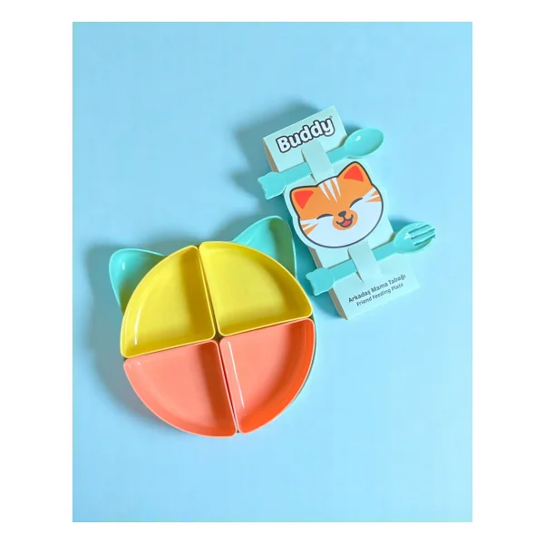 Tucklebery Buddy 7 Parça Mama Tabağı Seti - Görsel 4