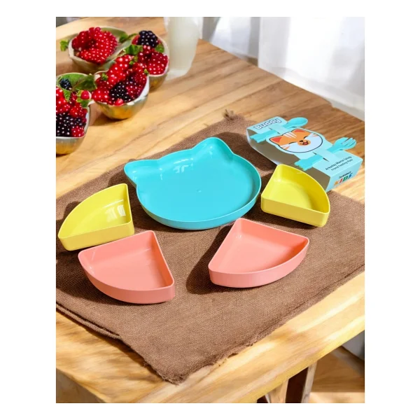 Tucklebery Buddy 7 Parça Mama Tabağı Seti - Görsel 2