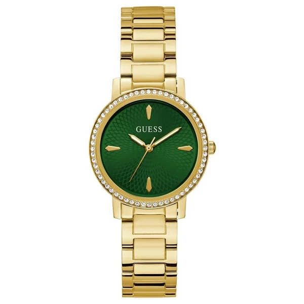 Guess Spiral GUU1405L4M Altın-Yeşil Kadın Kol Saati - Görsel 2