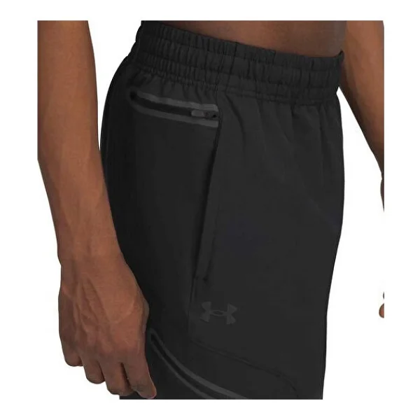 Under Armour Unstoppable Woven 1390256-001 Siyah Erkek Eşofman Altı - Görsel 5