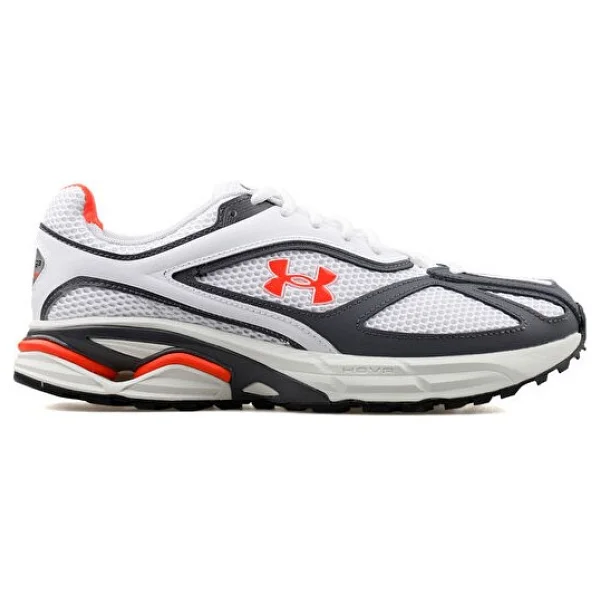Under Armour Hovr Apparition RTRFTR TC 3027595-118 Beyaz-Gri-Turuncu Spor Ayakkabı - Görsel 6