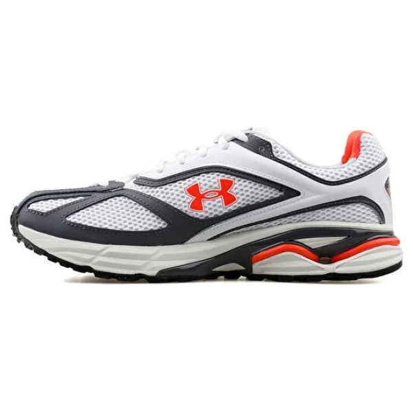 Under Armour Hovr Apparition RTRFTR TC 3027595-118 Beyaz-Gri-Turuncu Spor Ayakkabı - Görsel 2