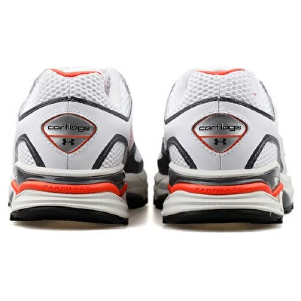 Under Armour Hovr Apparition RTRFTR TC 3027595-118 Beyaz-Gri-Turuncu Spor Ayakkabı - Görsel 4