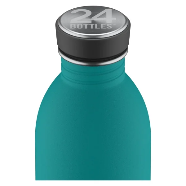 24 Bottles Urban Bottle Atlantic Bay Paslanmaz Çelik Su Şişesi 500 ml - Yeşil - Görsel 2