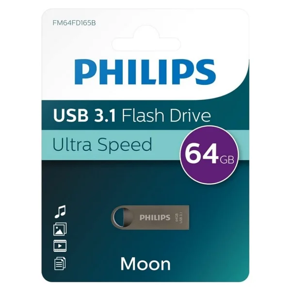 Philips FM64FD165B/00 64 GB USB 3.1 Flash Bellek - Görsel 7