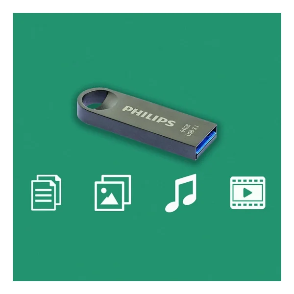 Philips FM64FD165B/00 64 GB USB 3.1 Flash Bellek - Görsel 9