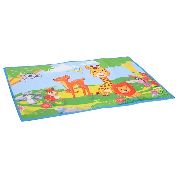 Safemom 90X145 Bebek, Çocuk, Oyun Matı, Çocuk Halısı - Zoo - Çok Renkli - 90 x 140 cm - Görsel 3