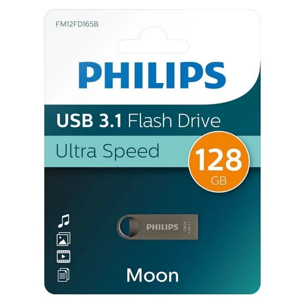 Philips Moon FM12FD165B/00 128 GB USB 3.1 Flash Bellek - Görsel 5