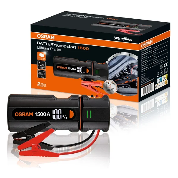 Osram BATTERYJumpstart 1500 Akü Takviye Cihazı - Görsel 4