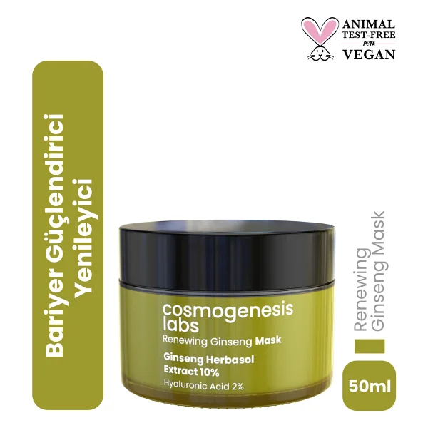 Cosmogenesis Labs Renewing Ginseng Yenileyici Yüz Maskesi 50 ml - Görsel 4