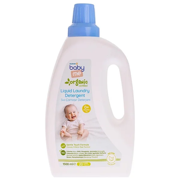 Baby&Me Organik Bebek Deterjanı 1500 ml - Görsel 5