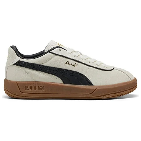 Puma Club Klassika Suede 400718-01 Beyaz Kadın Spor Ayakkabı - Görsel 7