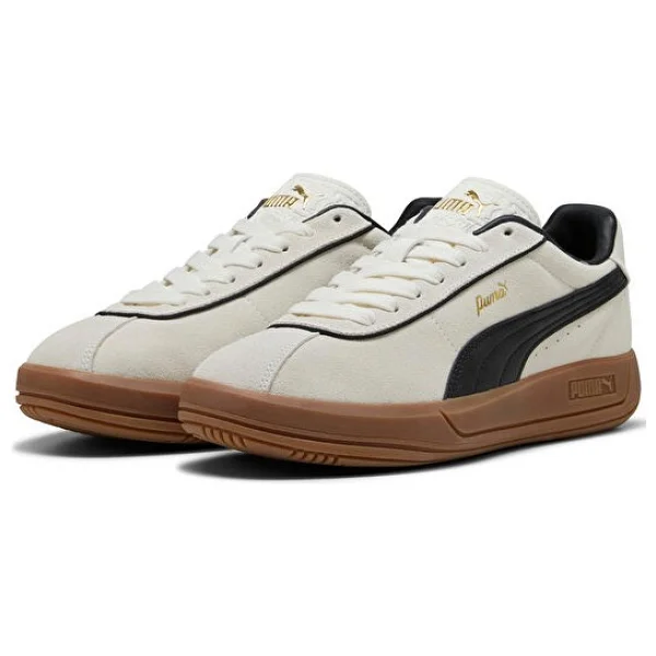 Puma Club Klassika Suede 400718-01 Beyaz Kadın Spor Ayakkabı - Görsel 9