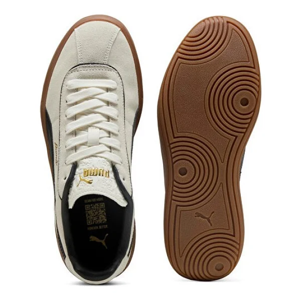 Puma Club Klassika Suede 400718-01 Beyaz Kadın Spor Ayakkabı - Görsel 10