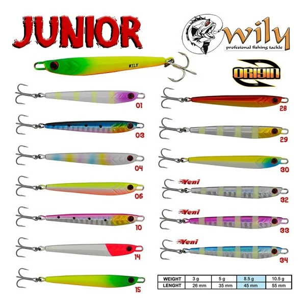 Wily Junior Jig 8.5 gr 4.5 cm - Görsel 8