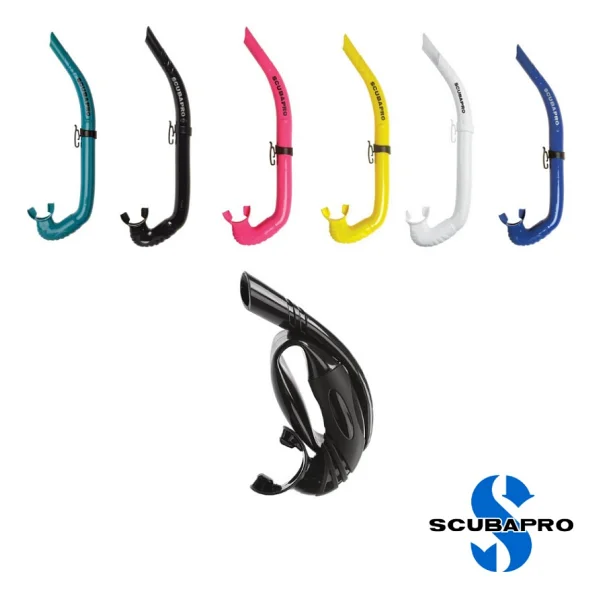 Scubapro Apnea Snorkel Sarı - Görsel 3