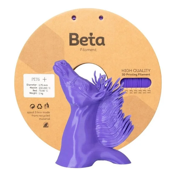 Beta PETG 1.75 mm 1 kg Mor Filament - Görsel 3
