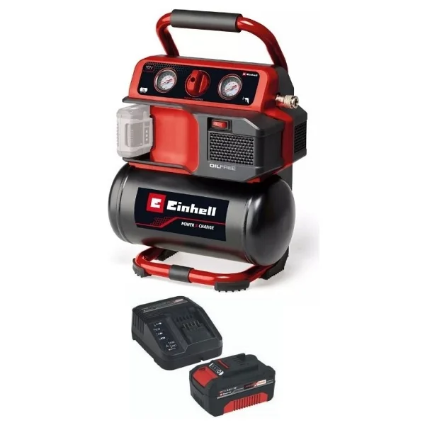 Einhell TE-AC 18/75 Li OF Tek Akü 4 Ah Kompresör - Görsel 2
