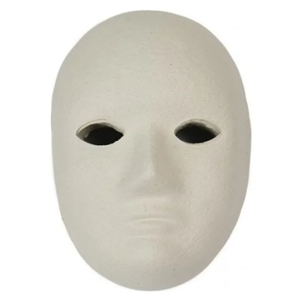 Boyanabilir Karton Yüz Maske (1 Adet) - Görsel 2