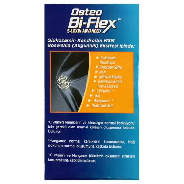 Osteo Bi-Flex Advanced Triple Strength 120 Tablet - Görsel 4