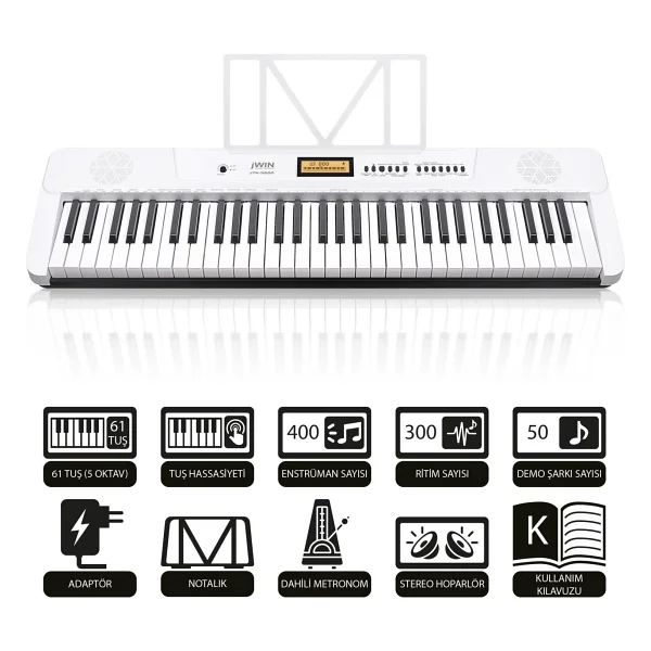 Jwin JTK-3600 61 Tus Org - Görsel 8