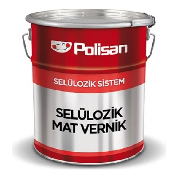 Polisan Selülozik Mat Vernik 3 KG - Görsel 2