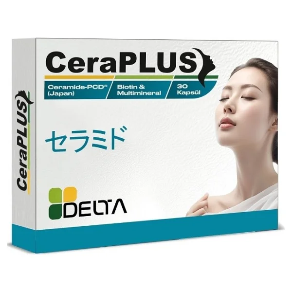 Delta Ceraplus Seramid Biotin Multimineral 30 Kapsül - Görsel 4