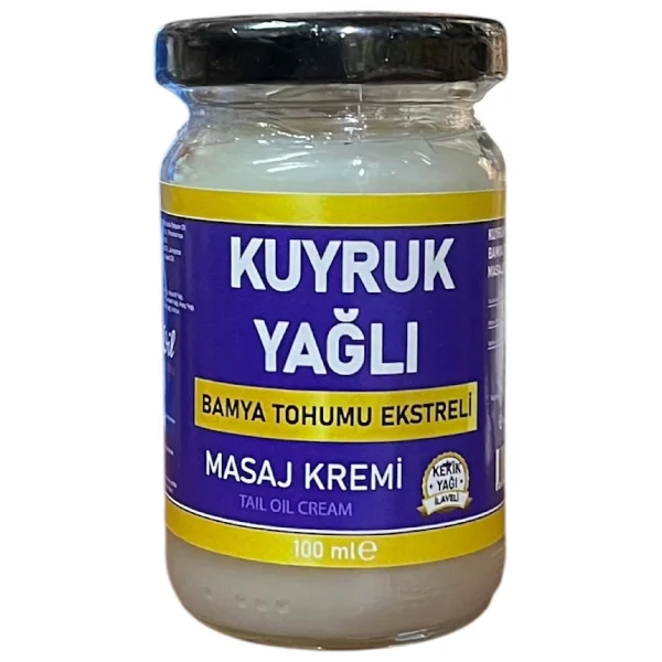 Dvd Lokman Aktar Kuyruk Yağı Masaj Kremi 100 ML - Görsel 4