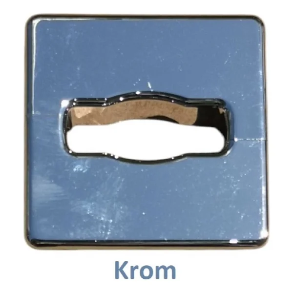Masaüstü Kablo Kanalı Deliği Kapağı, Kare, Siyah 6 cm (5 Adet) - Görsel 8