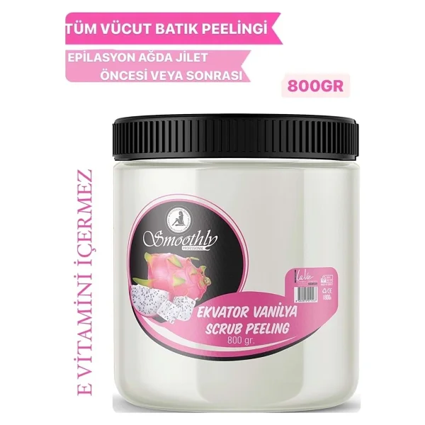 Smoothly Crema Peeling 800 gr Ekvator Sütü - Görsel 2