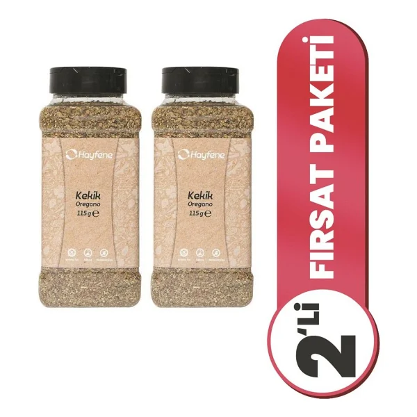 Hayfene 2'li Kekik 115 gr Baharat Seti - Görsel 3