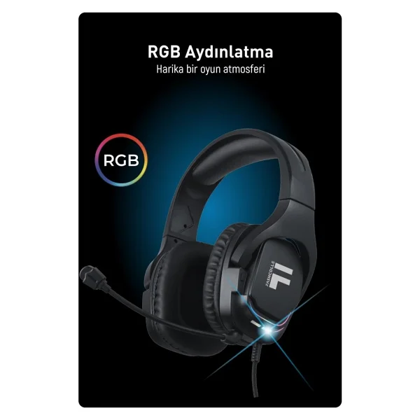 Fashcolle G900 7.1 Virtual Sound Oyuncu Kulaklığı - Görsel 5