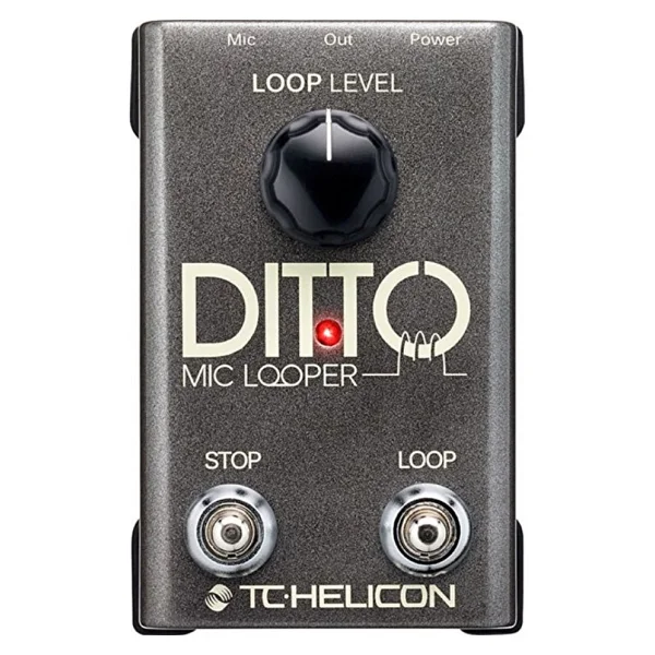 TC Helicon Ditto Mic Looper Vokal Efekt Pedalı - Görsel 4
