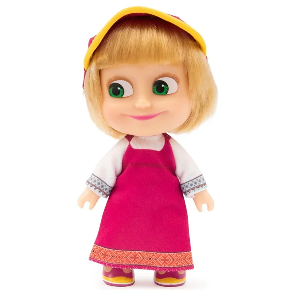 Maşa ile Koca Ayı S3 12 cm Kamp Kıyafetli Maşa Bebek MHA37000 - Görsel 3