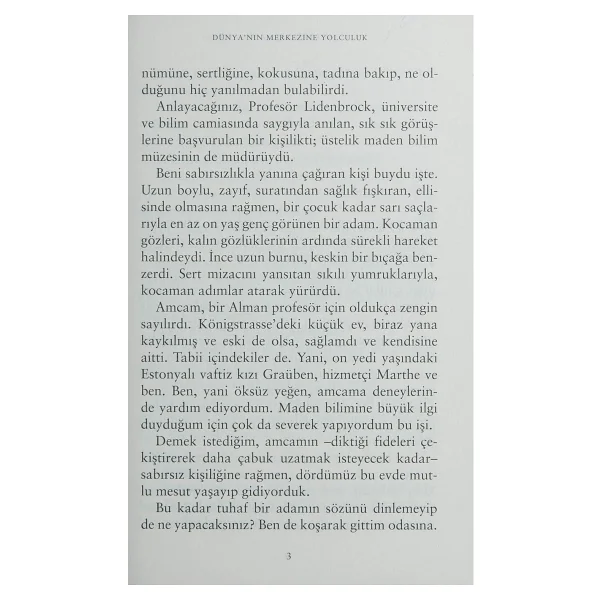 Dünya'nın Merkezine Yolculuk (Kısaltmış Metin) - Jules Verne İş Bankası Kültür Yayınları - Görsel 6