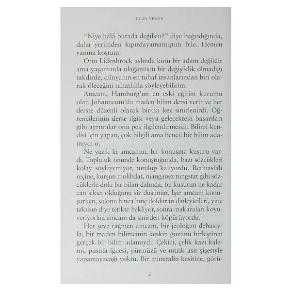 Dünya'nın Merkezine Yolculuk (Kısaltmış Metin) - Jules Verne İş Bankası Kültür Yayınları - Görsel 5