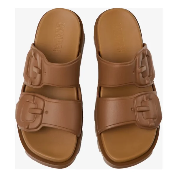 Camper Brutus K201792-002 Kahverengi Kadın Terlik - Görsel 3