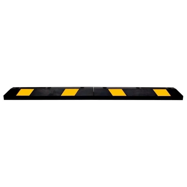Kauçuk Araç Stoperi - 183x15x10 cm 10'lu Dayanıklı Otopark Seti - Görsel 4