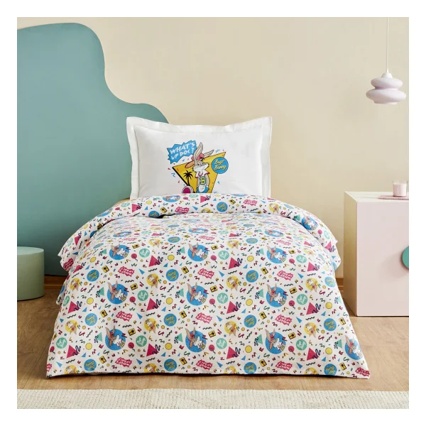Karaca Home Looney Tunes Summer Vibes Tek Kişilik Pike Takımı - Görsel 6
