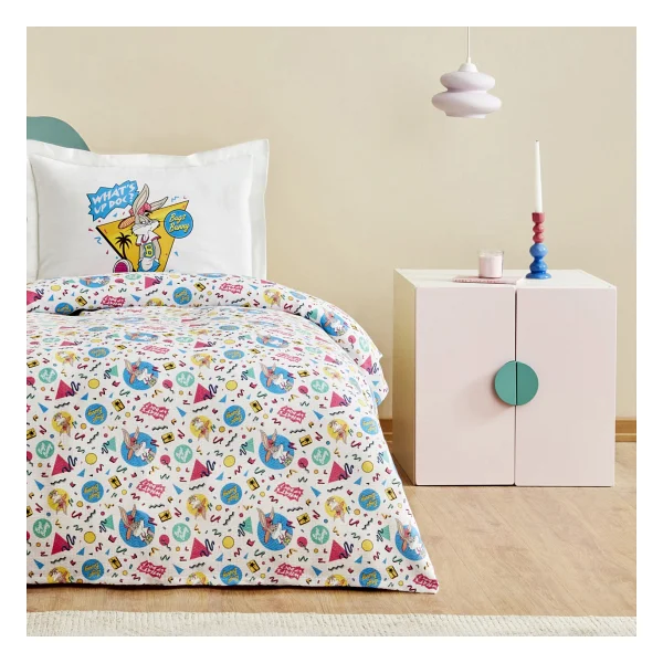 Karaca Home Looney Tunes Summer Vibes Tek Kişilik Pike Takımı - Görsel 2